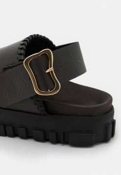 Holzweiler TVEITA - Platform Sandals - Dark Brown -Holzweiler shop b139cbe9d70a4eb796d235b735582491