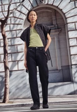 Holzweiler TROUSER - Straight Leg Jeans - Black