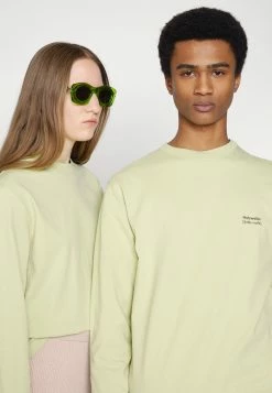 Holzweiler LONGITUDE WORD UNISEX - Long Sleeved Top - Light Green -Holzweiler shop b28a091d147441909a97974a8703543e