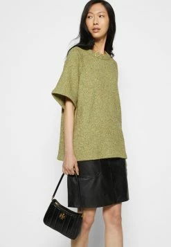 Holzweiler FIELD TEE - Basic T-shirt - Green Mix 6 Holzweiler FIELD TEE - Basic T-shirt - Green Mix -Holzweiler shop b537e85b25fc4487bce3c3ee4c752378