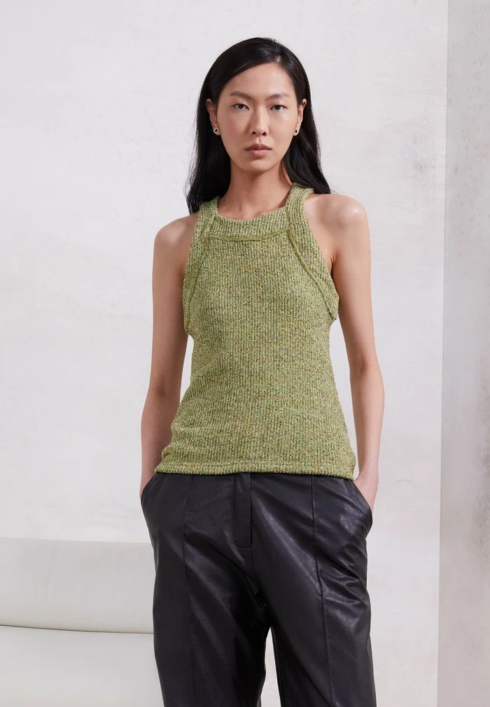 SEAT SINGLET - Top - green mix Holzweiler SEAT SINGLET - Top - Green Mix -Holzweiler shop bb6bf29fa285447f8b178937120717f0