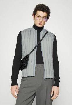 Holzweiler AFF GILET - Waistcoat - Blue Grey -Holzweiler shop bc7561dcc68d47e196d1df6a3f41a9f0