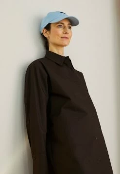 Holzweiler LUNG DRESS - Shirt Dress - Brown -Holzweiler shop bedd865e88984ac190813d5bbf75320f