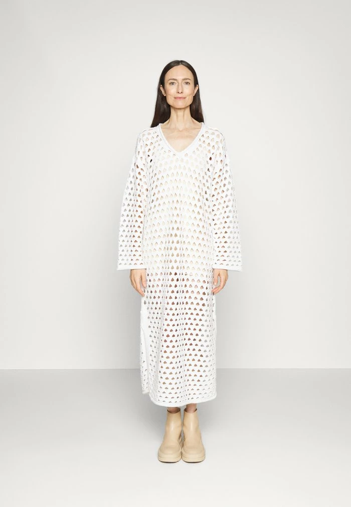 DRESS - Jumper dress - white Holzweiler DRESS - Jumper Dress - White -Holzweiler shop c1f638eb2f6045c9866bebaa5f8598b0