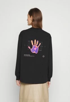 Holzweiler LURING THERMAL - Sweatshirt - Black -Holzweiler shop c260c75eb25747acaf3ce321e0933fe6