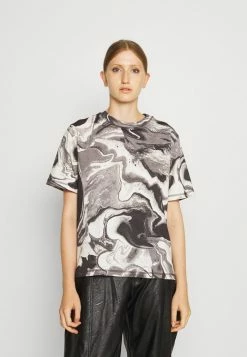 Holzweiler RUSH TEE - Print T-shirt - Dark Grey