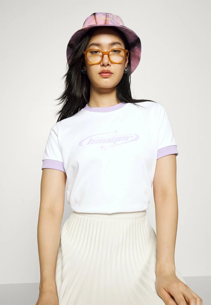 HANGER CROP TEE - Print T-shirt - white Holzweiler HANGER CROP TEE - Print T-shirt - White -Holzweiler shop c3d287d5c90048b0ae9dd93ee740e643