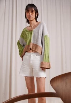 Holzweiler HIET SWEATER - Jumper - Green Mix