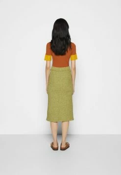 Holzweiler BOARDING SKIRT - Pencil Skirt - Green Mix -Holzweiler shop c69618b695d34b4f91c3d2273fec99c9