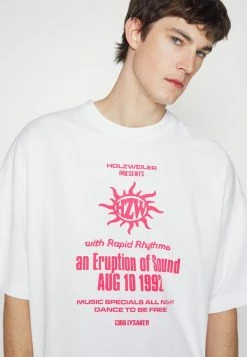 Holzweiler WINGS FESTIVAL TEE - Print T-shirt - White -Holzweiler shop c6e8610b55704e1ea9e537c0c480cdea