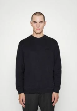 Holzweiler DUKE EMBROIDERY CREW - Sweatshirt - Black