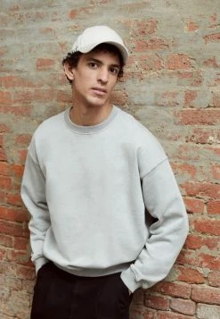 Holzweiler ATOMIC CREW - Sweatshirt - Sand Mix