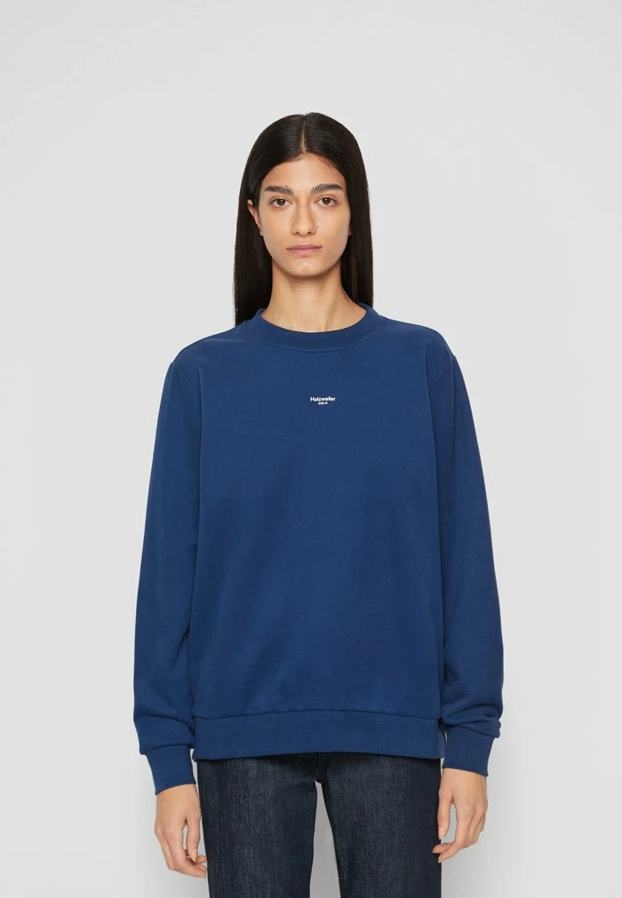 OSLO CREW - Sweatshirt - navy Holzweiler OSLO CREW - Sweatshirt - Navy -Holzweiler shop d25046cac88c4d0886dc2f48a65d58a6