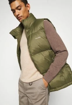 Holzweiler AIL VEST - Waistcoat - Army -Holzweiler shop d2b3f7012cb24d90a604ac6446ba35dd
