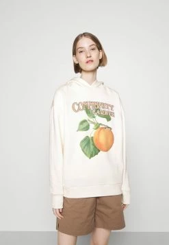 Holzweiler PEACH HOODIE - Sweatshirt - Ecru