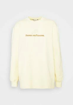 Holzweiler LURING PRINT - Long Sleeved Top - Light Yellow -Holzweiler shop d3e023000bb8469f9ba5c02eccbc962f