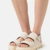 Holzweiler TVEITA - Platform Sandals - Ecru -Holzweiler shop d4e7b12e0cf0409eb638a391d8a6435d