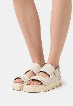 Holzweiler TVEITA - Platform Sandals - Ecru