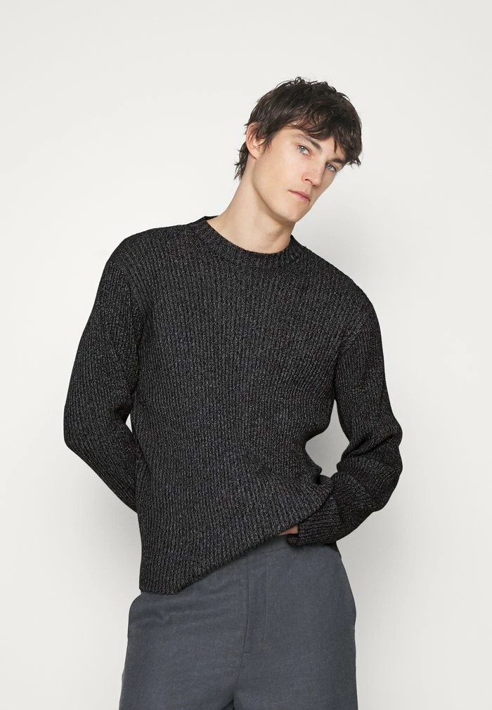 REILLY KNIT LONGSLEEVE - Jumper - black mix Holzweiler REILLY KNIT LONGSLEEVE - Jumper - Black Mix -Holzweiler shop d63c32f4d4234165b80dc995699c2060