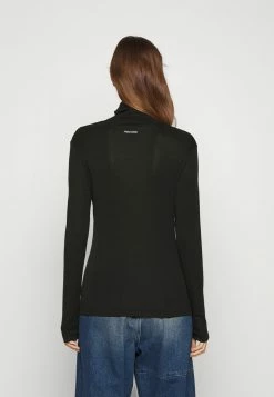 Holzweiler SARA CLASSIC TURTLE - Long Sleeved Top - Black -Holzweiler shop d76bbbe79dae4f2cbc0d5e9df1207347