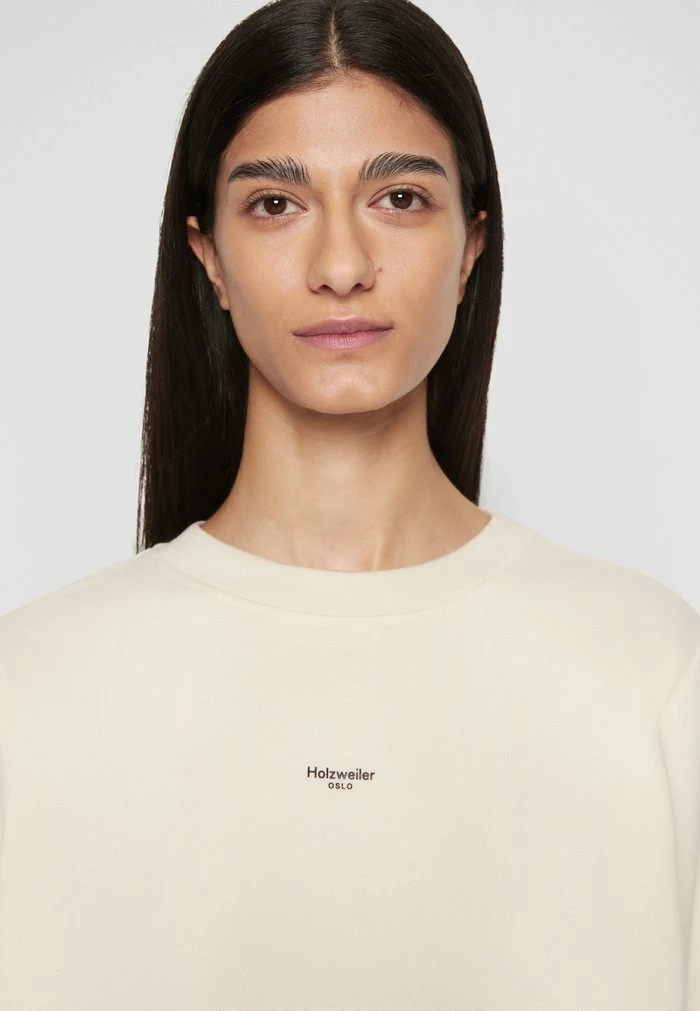 OSLO CREW - Sweatshirt - ecru Holzweiler OSLO CREW - Sweatshirt - Ecru -Holzweiler shop d8042afe719347dc80f503aceb51065d