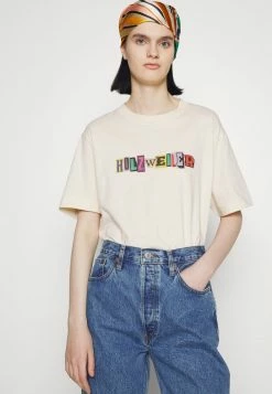 Holzweiler KJERAG TEE - Print T-shirt - Off-white 7 Holzweiler KJERAG TEE - Print T-shirt - Off-white -Holzweiler shop d90603867948423092ce9860923761b5