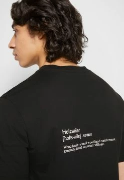 Holzweiler FLEUR WORD TEE UNISEX - Print T-shirt - Black 8 Holzweiler FLEUR WORD TEE UNISEX - Print T-shirt - Black -Holzweiler shop d94add1823f046149cff42fac8ad8e8c