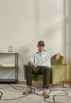 Holzweiler KIMBO PRINT SHIRT - Shirt - Green Mix