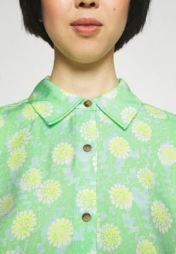 Holzweiler LAFAYETTE - Shirt Dress - Green Mix -Holzweiler shop dedb8e49d90346d78b2b962c43fec1e1