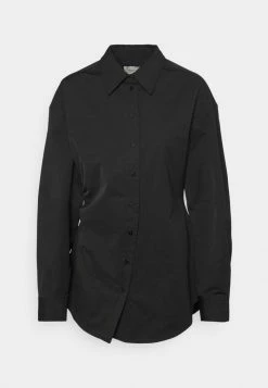 Holzweiler TYRI - Button-down Blouse - Black