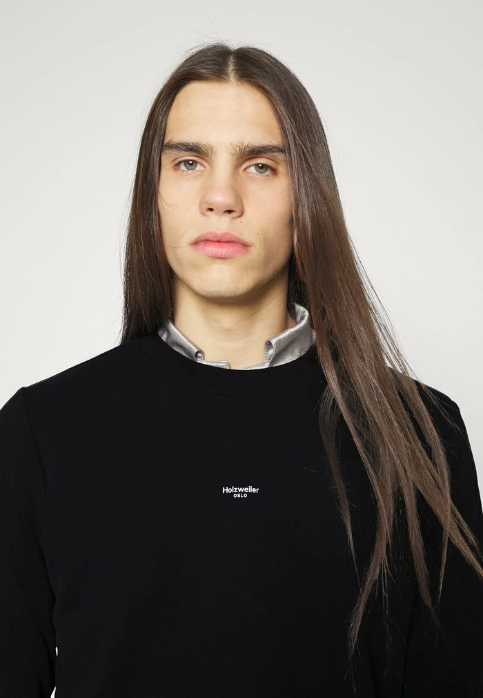 OSLO CREW - Sweatshirt - black Holzweiler OSLO CREW - Sweatshirt - Black -Holzweiler shop e018a838af134ae7955608d8e66b38d1