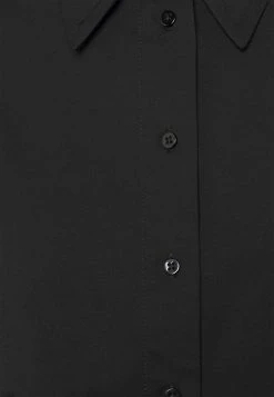 Holzweiler TYRI - Button-down Blouse - Black -Holzweiler shop e151a346e3ec4d8f80581f5257aa20f8