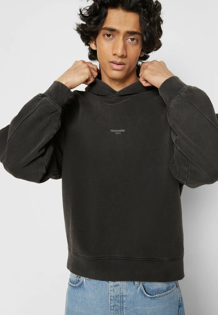 PARADISE OSLO HOODIE - Sweatshirt - black Holzweiler PARADISE OSLO HOODIE - Sweatshirt - Black -Holzweiler shop e1c49ef0b03a44c4b9902d26f849762f