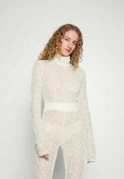 Holzweiler SARA LACE TURTLE - Blouse - Off White