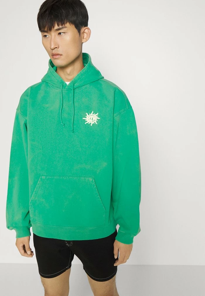 RIVERS LOGOS HOODIE - Hoodie - green Holzweiler RIVERS LOGOS HOODIE - Hoodie - Green -Holzweiler shop e8ca69a5650545d882caa6640238524c