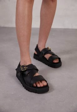 Holzweiler NATIONAL - Platform Sandals - Black -Holzweiler shop e93dc079c22e4571aa2dbe93b7c79754