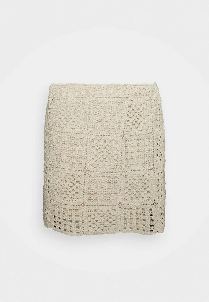 ADA SKIRT - Mini skirt - ecru Holzweiler ADA SKIRT - Mini Skirt - Ecru -Holzweiler shop ea648e3782f24526b8428db6ee5cf982