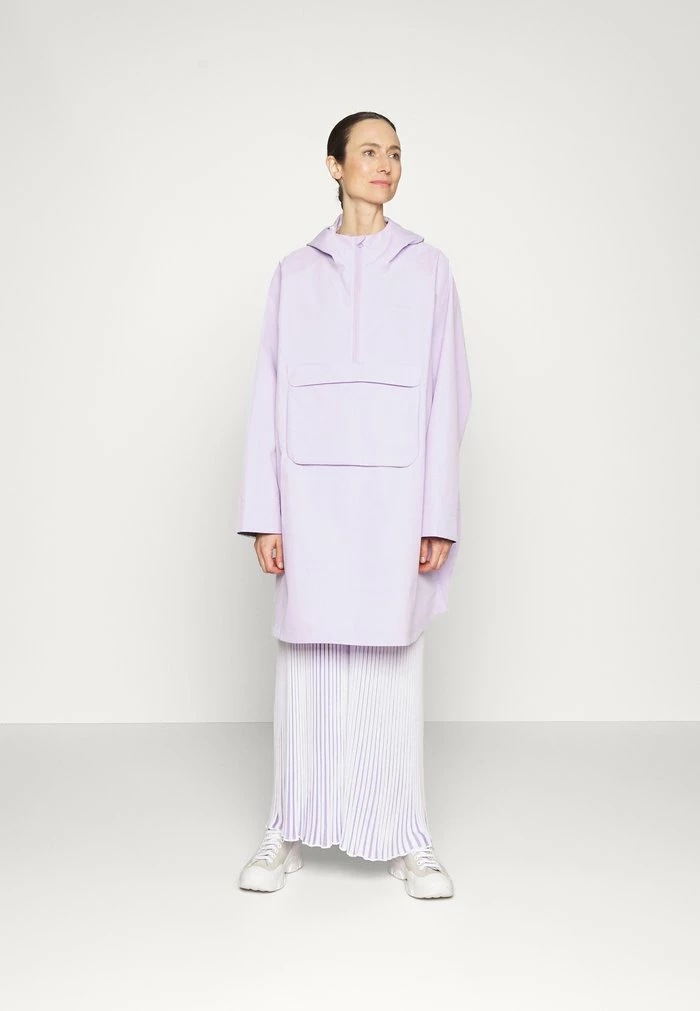 SOLIDARITY PONCHO - Parka - lilac Holzweiler SOLIDARITY PONCHO - Parka - Lilac -Holzweiler shop ebe5f99517b542ae9813b277794494bc