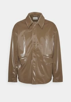 Holzweiler HUG JACKET - Faux Leather Jacket - Brown 6 Holzweiler HUG JACKET - Faux Leather Jacket - Brown -Holzweiler shop ef1513e860f4481190bffb38545bbb6b