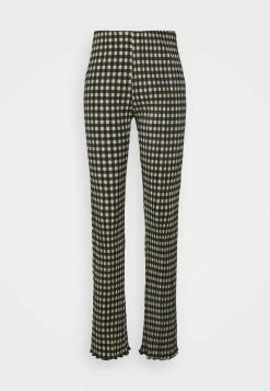 Holzweiler GILLY CHECK TROUSER - Trousers - Beige -Holzweiler shop f072c500b2fe4c009b67cf4aa7c86d37