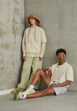 Holzweiler RANGER OSLO TEE UNISEX - Basic T-shirt - Ecru