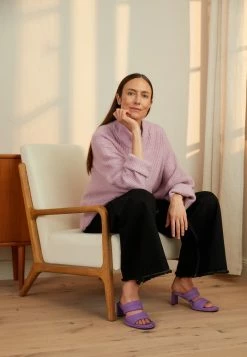 Holzweiler PENGUIN CARDIGAN - Cardigan - Lilac