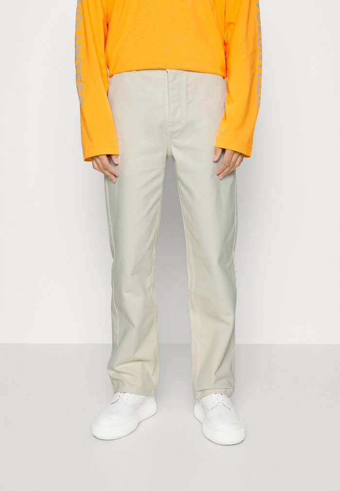 ZAI TROUSER - Trousers - ecru Holzweiler ZAI TROUSER - Trousers - Ecru -Holzweiler shop f5513c3243d1491f8e6a721a94d5f6a3