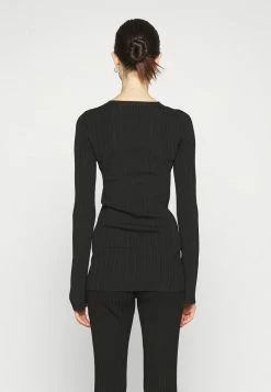 Holzweiler BARBARA CARDIGAN - Cardigan - Black -Holzweiler shop f9de563166b046d7a22dd275df3c5c42