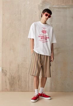 Holzweiler WINGS FESTIVAL TEE - Print T-shirt - White