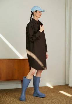 Holzweiler LUNG DRESS - Shirt Dress - Brown