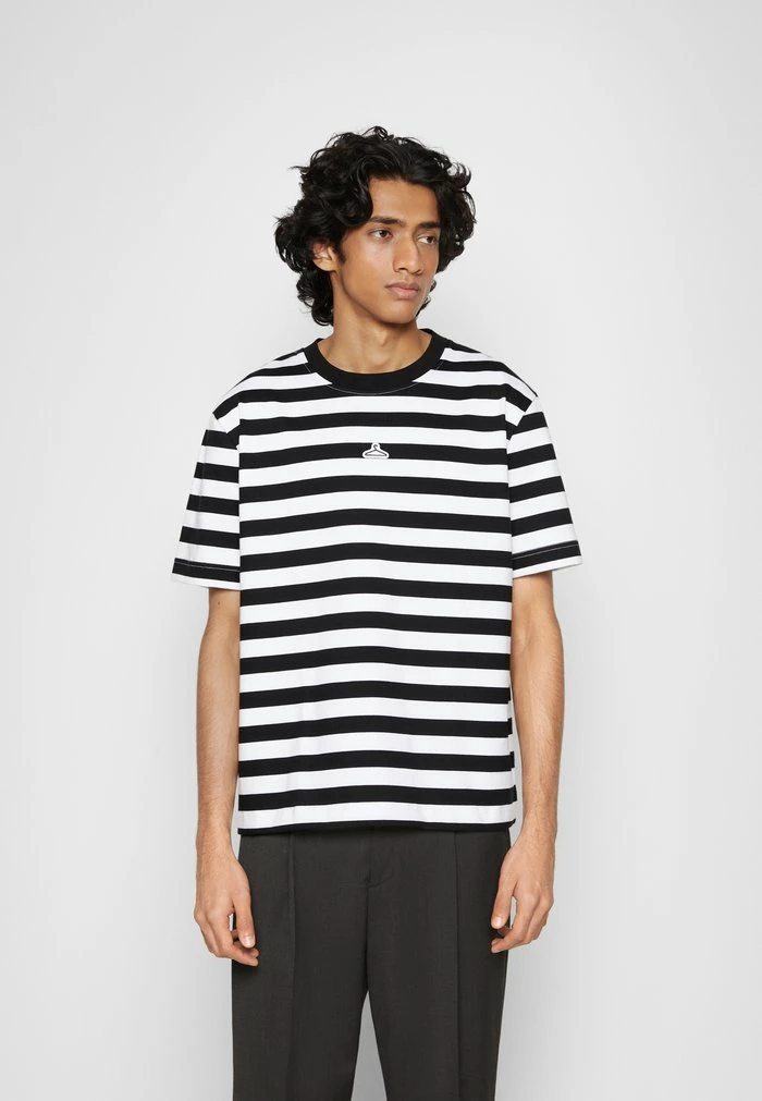 HANGER TEE - Print T-shirt - black/white Holzweiler HANGER TEE - Print T-shirt - Black/white -Holzweiler shop fbb785792ce344139571e0880ee9f2e4
