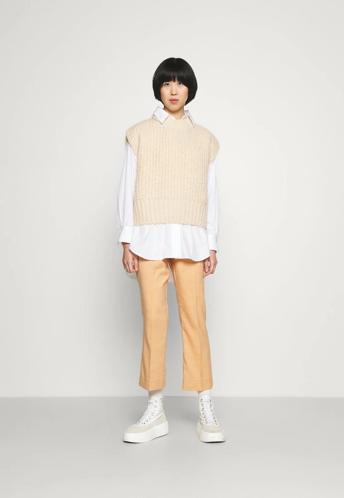 SILA VEST - Jumper - ecru Holzweiler SILA VEST - Jumper - Ecru -Holzweiler shop fde580d05e4f430abb21aaa8e4bb9b4c