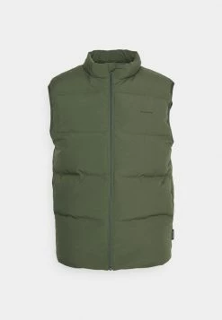 Holzweiler DAFF VEST - Waistcoat - Army -Holzweiler shop fe4469ead8a94bae88f24418c2131b63
